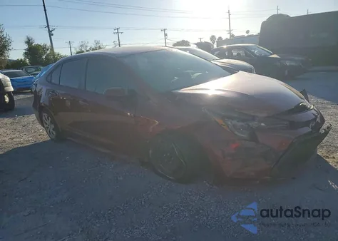 2022 Toyota Corolla Le из США, поврежденный, VIN 5YFEPMAE7NP379725